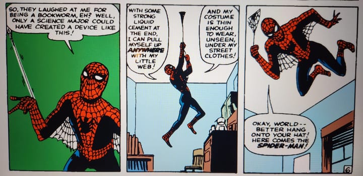 Hey Now. Here Comes the Spider-Man